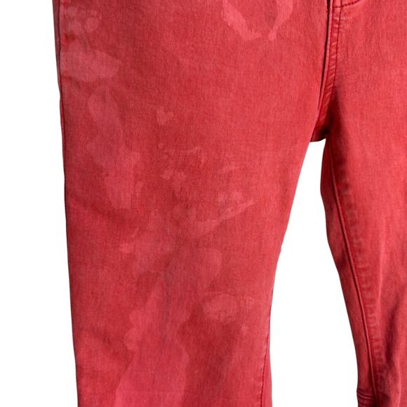 We the Free Just Float on Flares Raw Hem Super Flare Stretch Jeans sz 28 STAINS! - Picture 6 of 11